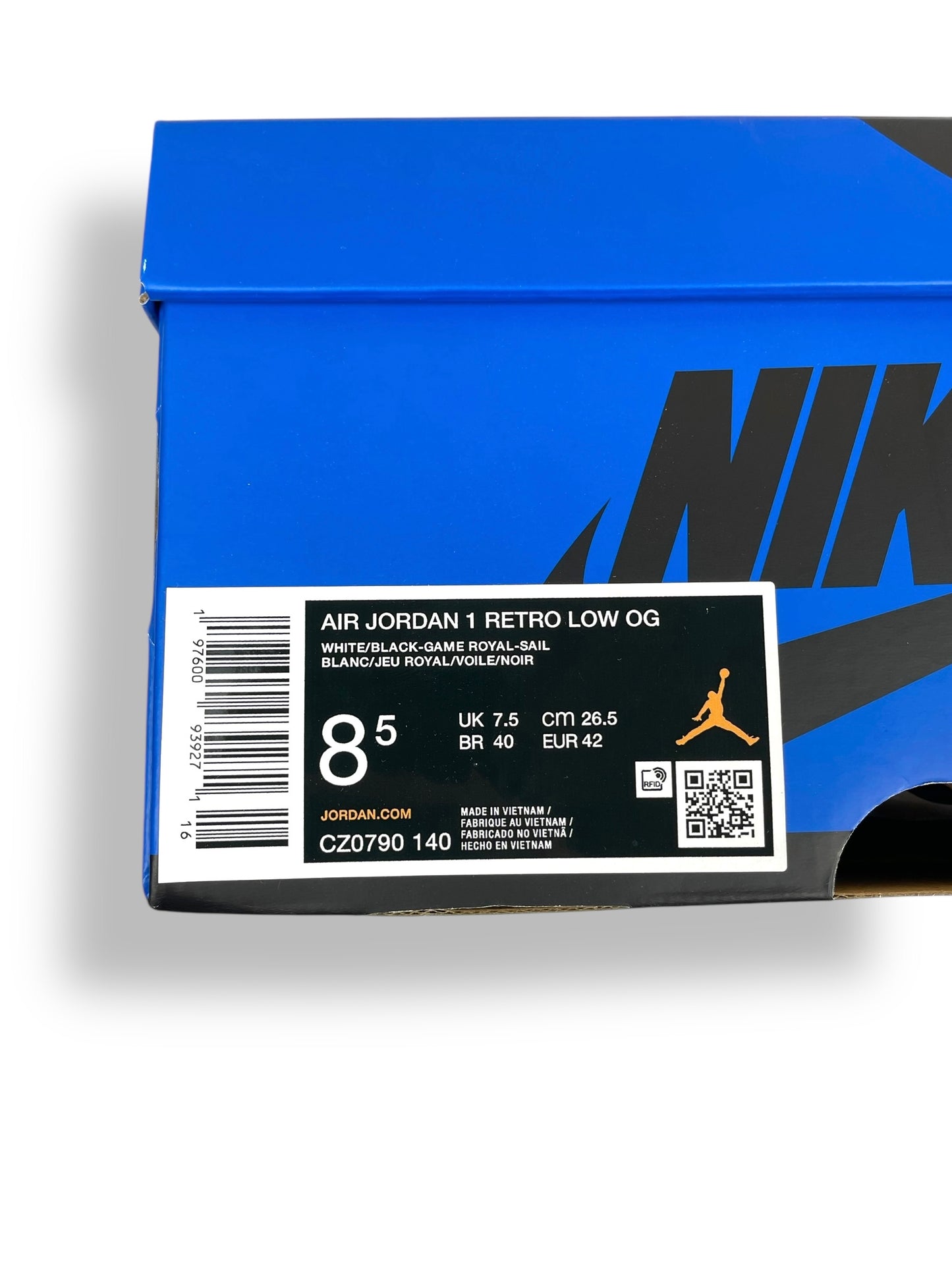 Air Jordan 1 Low OG Royal Blue – Sneakers Uomo Taglia 42 Nuove